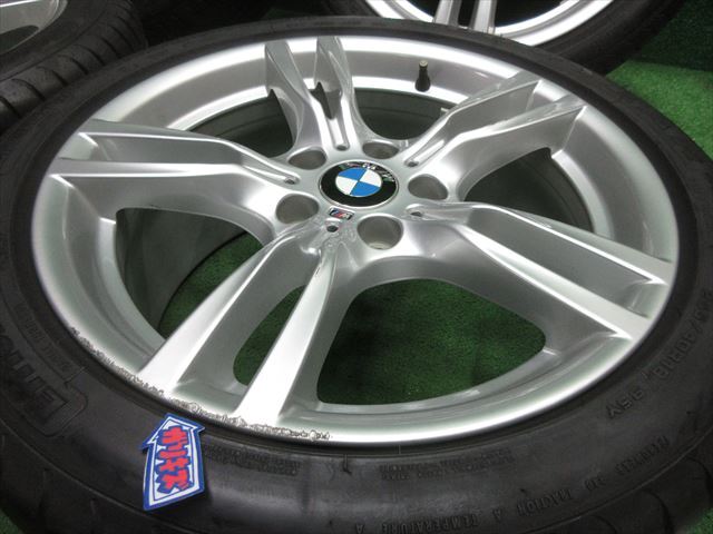 中古 ホイールタイヤ 4本 225/45R18 2016年製 7分山 BMW純正 ３シリーズ F30 ラジアル タイヤ GY エフィシェントグリップ_画像3