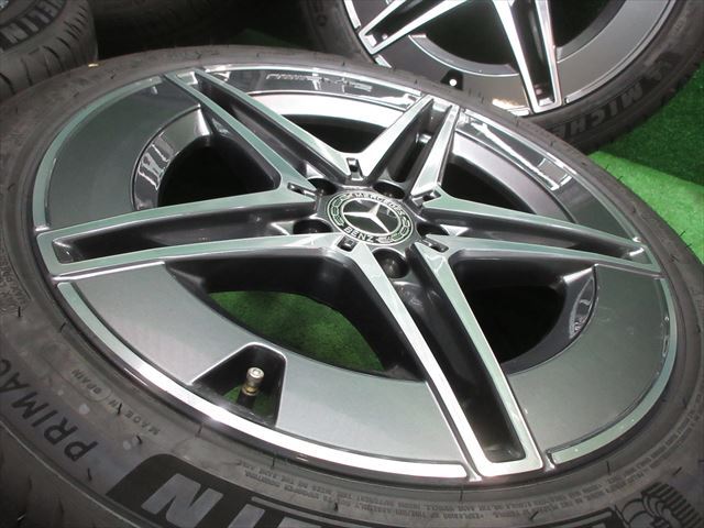 中古 ホイールタイヤ 4本 225/45R18 2022年製 9分山 メルセデスベンツ純正 Cクラス W206 ラジアル タイヤ ML プライマシー4 MO_画像3