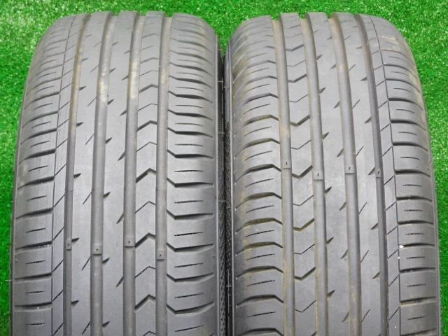 中古 ホイールタイヤ 4本 195/55R16 2021年製 9分山 プジョー 208 純正 ラジアル タイヤ momo トップラン M300 AS スポーツ_画像6