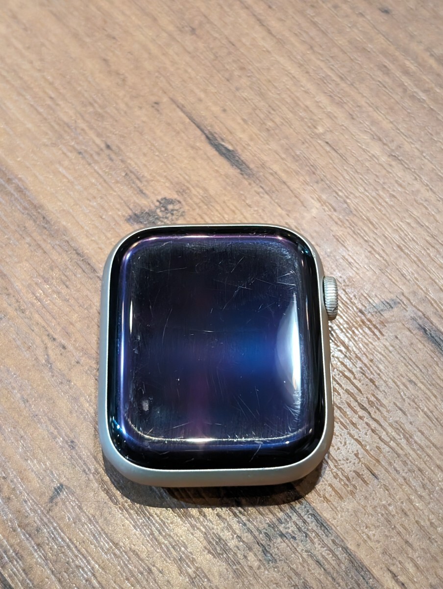 Apple Watch Series7 アルミニウムケース　シルバー　スターライト Cellularモデル セルラー_画像1
