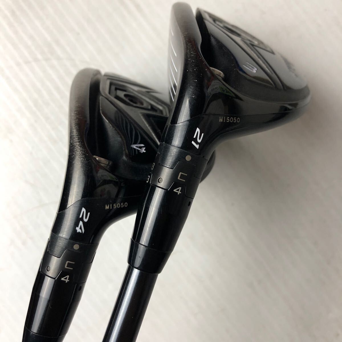 送料無料★左利き用★Titleist 915H 3U 4U 21°24° 2本セット Speeder715 Sフレックス ユーティリティ タイトリスト 管理番号14941_画像3