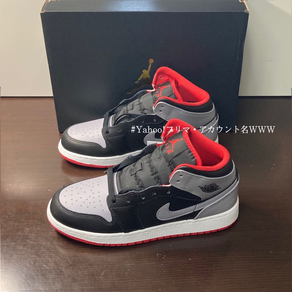 新品24 5cm】NIKE AIR JORDAN1MID (GS) エアジョーダン1 新品24 5cm】NIKE AIR JORDAN1MID (GS) エアジョーダン1