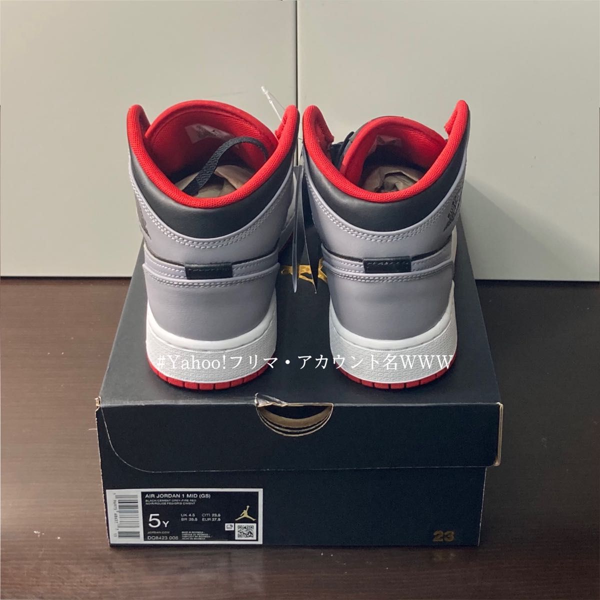 新品23 5cm】NIKE AIR JORDAN1MID (GS) エアジョーダン1 新品23 5cm】NIKE AIR JORDAN1MID (GS) エアジョーダン1