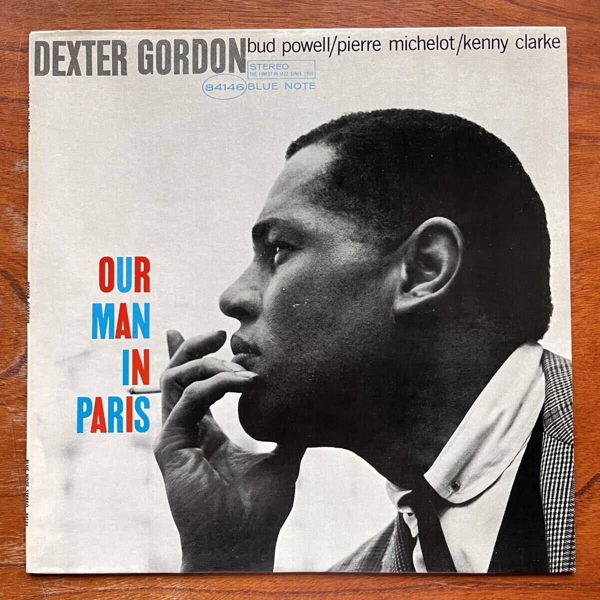 【両面VAN GELDER刻印 US盤 BLUE NOTE 】DEXTER GORDON『OUR MAN IN PARIS』デクスター・ゴードン/BUD POWELL/KENNY CLARKE/ブルーノート_画像1