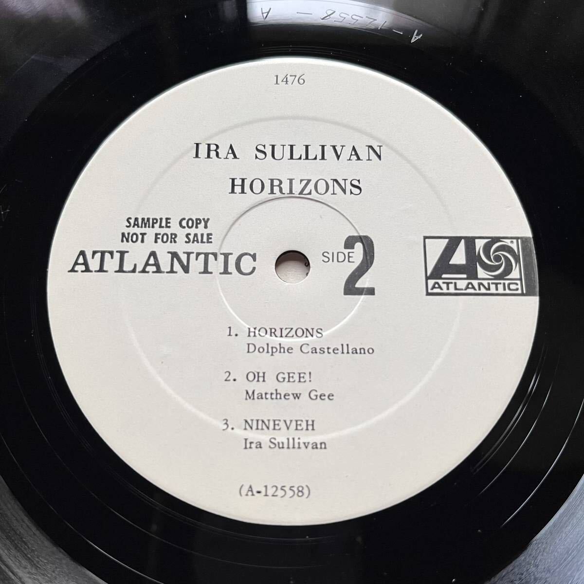 【稀少！USオリジナル盤 白PROMO！MONO！ハードバップ モーダル名盤】IRA SULLIVAN『HORIZONS』アイラ・サリヴァン/JAZZ NEXT STANDARD掲載_画像5