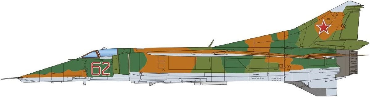 プラッツ/イタレリ TPA-22 1/48 ソ連空軍 戦闘機 MiG-23BN フロッガーH ソ連空軍・戦闘爆撃機型_画像1