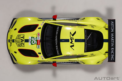 AUTO art 81808 1/18 Aston Martin vantage GTE 2018 #95 (ru* man 24 час гонки LMGTE Pro Class )* открытие и закрытие нет 