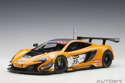 AUTO art 81643 1/18 McLAREN 650S GT3 2016 год #59A ( bathurst 12 час гонки победа )