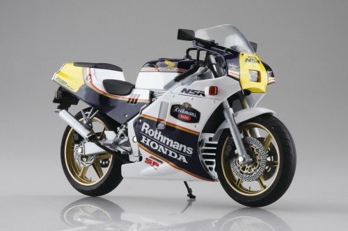 * предварительный заказ товар * Aoshima конечный продукт мотоцикл 1/12 Honda NSR250R SP \'88sei ракушка Night голубой / белый 2024 год 9 месяц продажа предположительно 