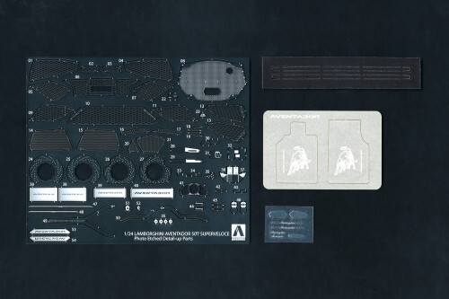 アオシマ No.TSC-07 1/24 ランボルギーニ アヴェンタドール アニバサリオ/SV 専用ディテールアップパーツセット_画像1