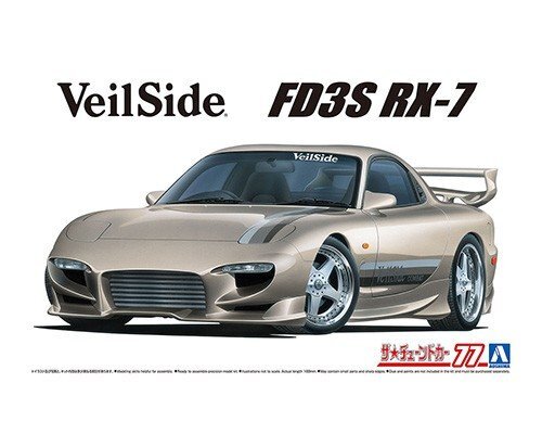 アオシマ ザ・チューンドカー No.77 1/24 VeilSide コンバットモデル FD3S RX-7 '91（マツダ）_画像1