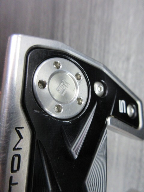 ☆☆美品 SCOTTY CAMERON PHANTOM X 5 パター 34.0inc スコッティキャメロン ファントム☆☆_ウェイト周辺に潰れあり