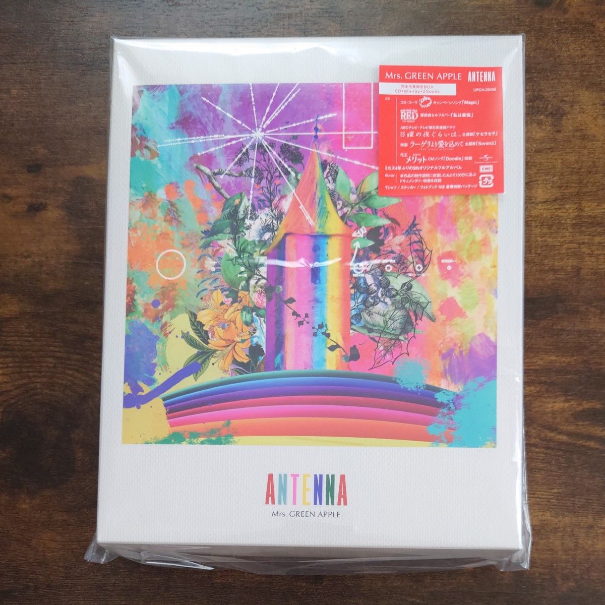 完全生産限定BOX盤 Mrs GREEN APPLE CD+Blu-ray+GOODS/ANTENNA 完全生産限定BOX盤 Mrs GREEN APPLE CD+Blu-ray+GOODS/ANTENNA