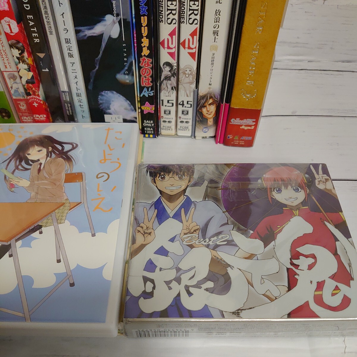 1 иен старт DVD CD аниме много продажа комплектом ... . человек мед . clover Gintama Suzumiya Haruhi no Yuutsu ограничение запись текущее состояние доставка Junk 