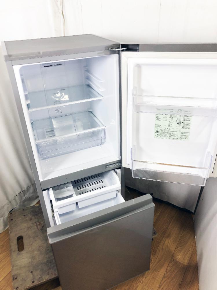  free shipping *2021 year made * finest quality super-beauty goods used *AQUA 126L[46L high capacity freezer!!] heat-resisting 100°C table adoption!! 2 door refrigerator [AQR-13K-S]DDS6