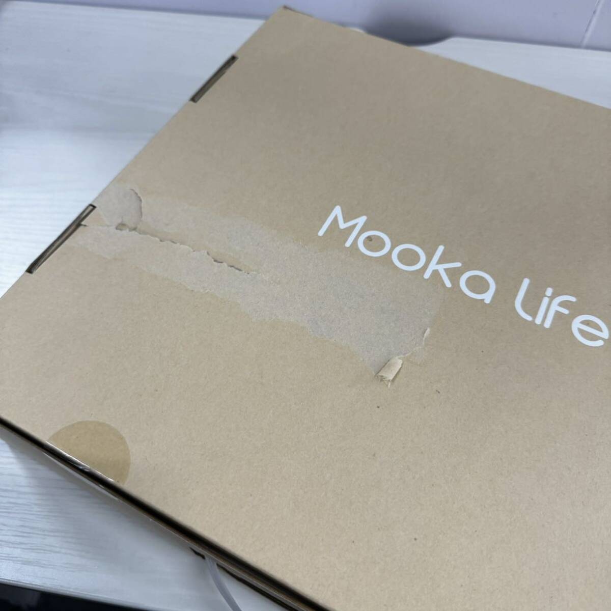 Mooka Life 14インチ ポータブル dvdプレーヤー 15.5型 1366*768 大画面 細い画面枠 5000mAh大容量バッテリー 6時間連続再生 ホワイトの画像10