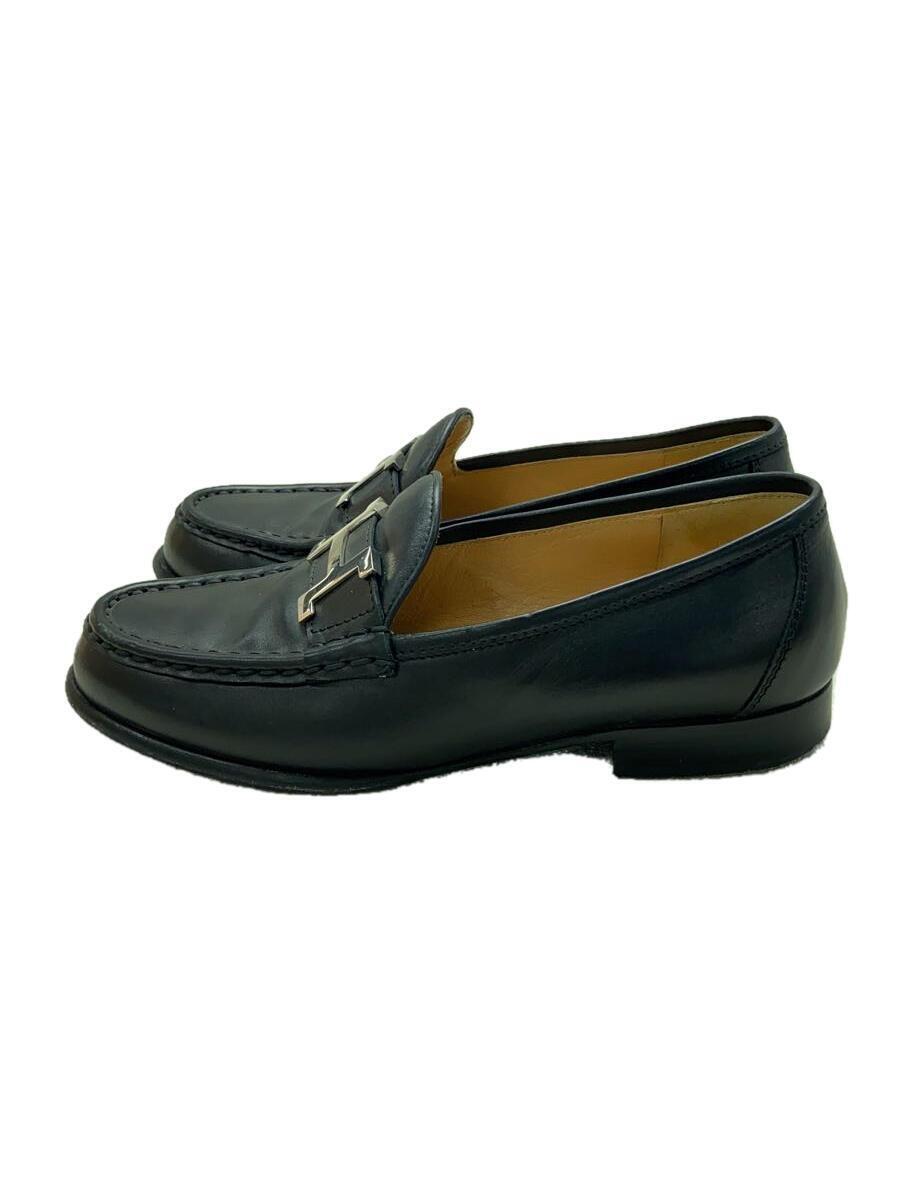 HERMES◇ローファー/34.5/BLK/ロゴモチーフ HERMES◇ローファー/34.5/BLK/ロゴモチーフ