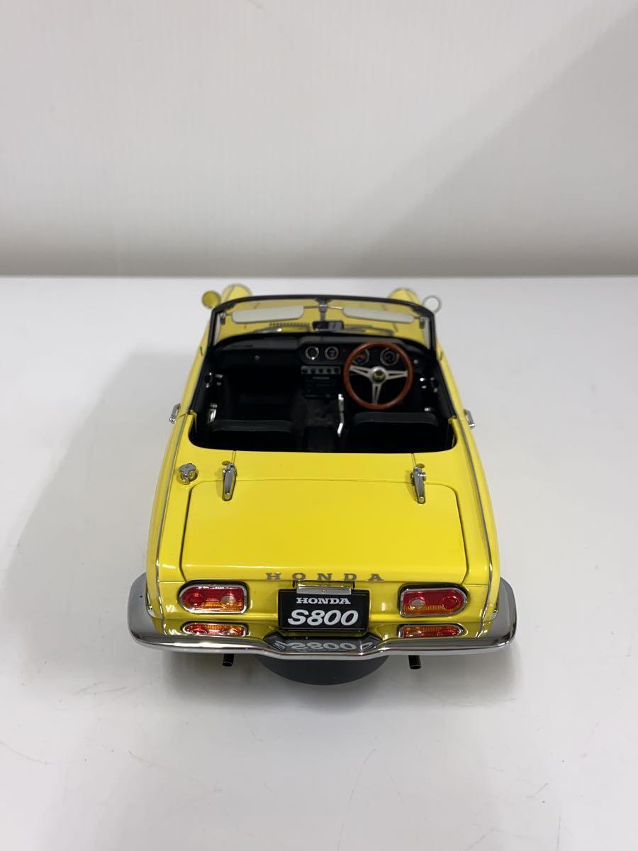 AUTOart◆ミニカー/YLW/ 1/18 HONDA S800_画像4