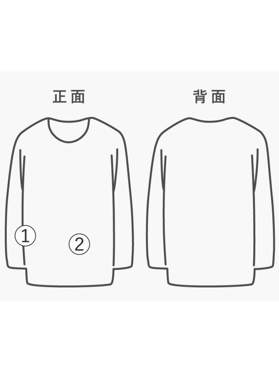 FRUIT OF THE LOOM◆Tシャツ/L/コットン/WHT/無地_画像7