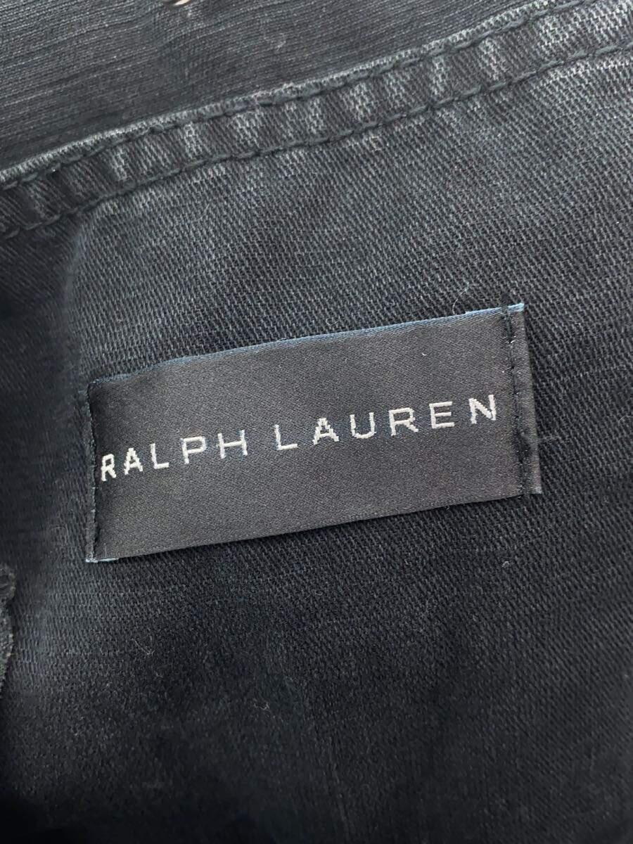 RALPH LAUREN◆カバーオール/L/コットン/BLK/チャイナボタン_画像3