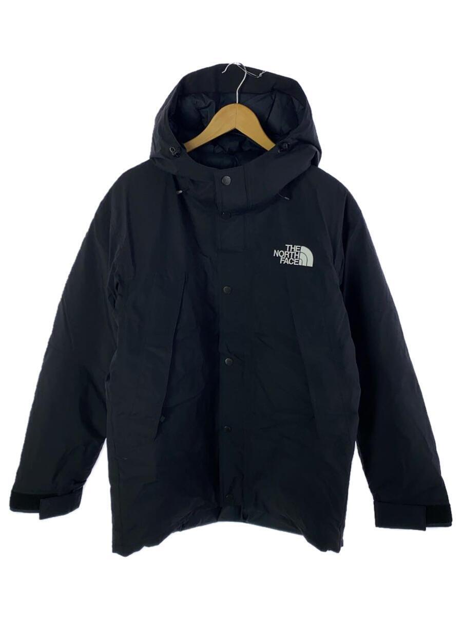 THE NORTH FACE◆MOUNTAIN DOWN JACKET_マウンテンダウンジャケット/XL/ナイロン/BLK_画像1