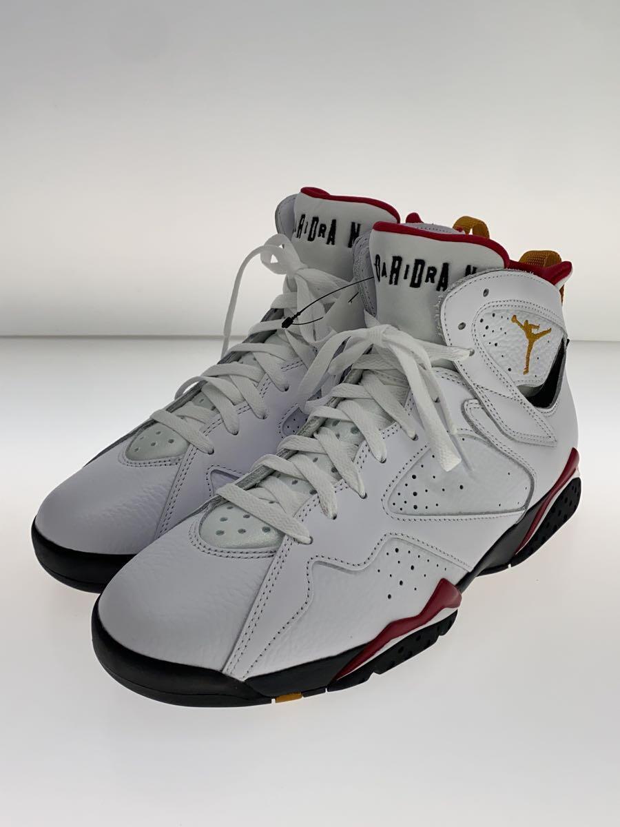 NIKE◆AIR JORDAN 7 RETRO_エアジョーダン 7 レトロ/28cm/WHT_画像2