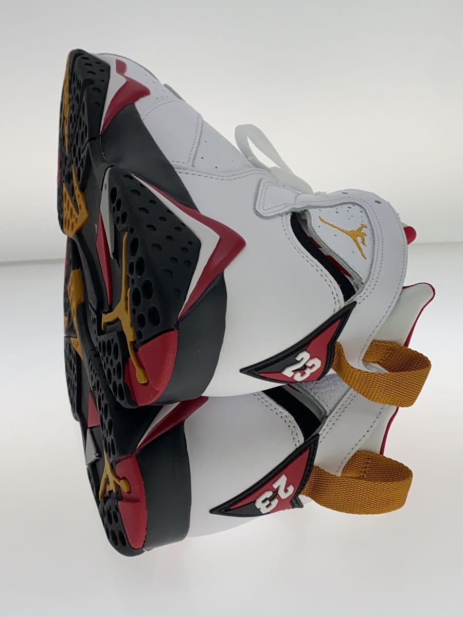 NIKE◆AIR JORDAN 7 RETRO_エアジョーダン 7 レトロ/28cm/WHT_画像4