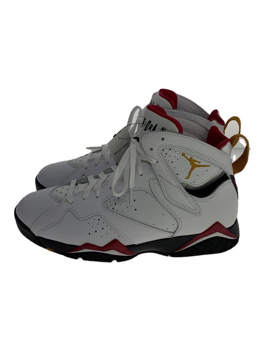 NIKE◆AIR JORDAN 7 RETRO_エアジョーダン 7 レトロ/28cm/WHT_画像1