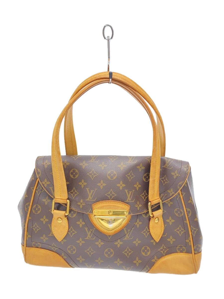 LOUIS VUITTON◆ビバリーGM_モノグラム・キャンバス_BRW/PVC/BRW_画像1