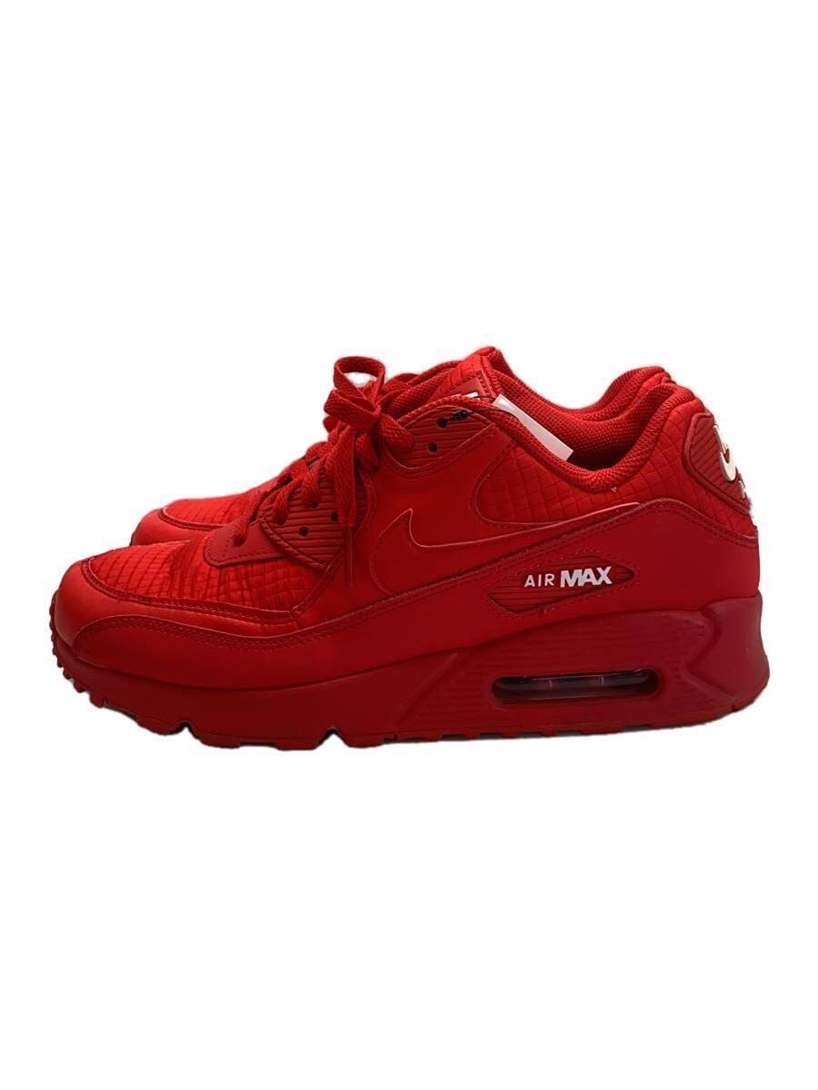 NIKE◆AIR MAX 90 ESSENTIAL/エアマックスエッセンシャル/レッド/AJ1285-602/27cm/RED_画像1