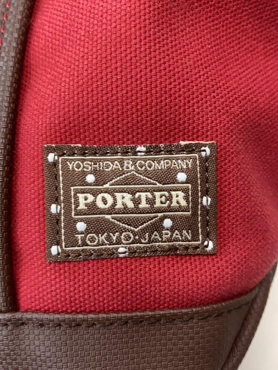 PORTER GIRL◆トートバッグ/キャンバス/RED_画像5