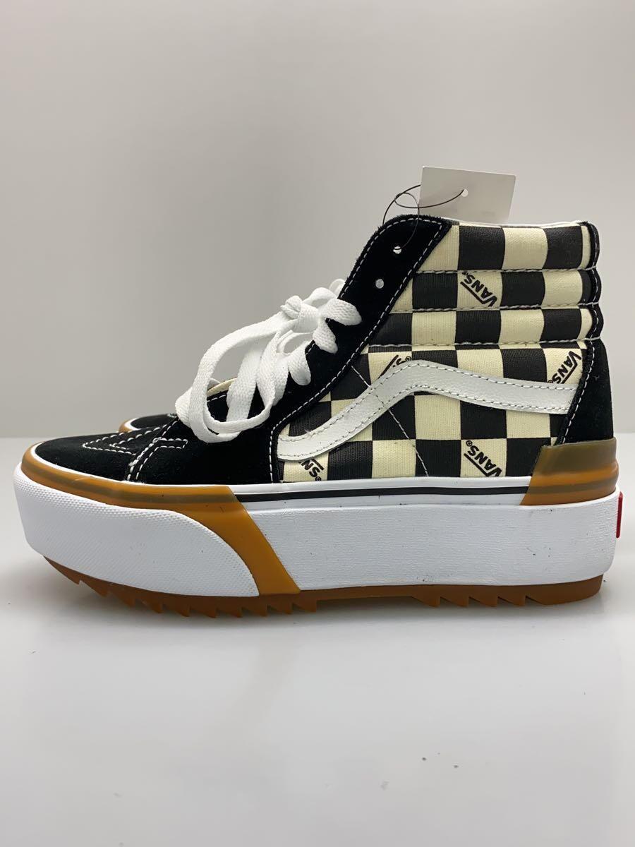 VANS◆ハイカットスニーカー/25.5cm/WHT/VN0A4BTWVLV_画像1