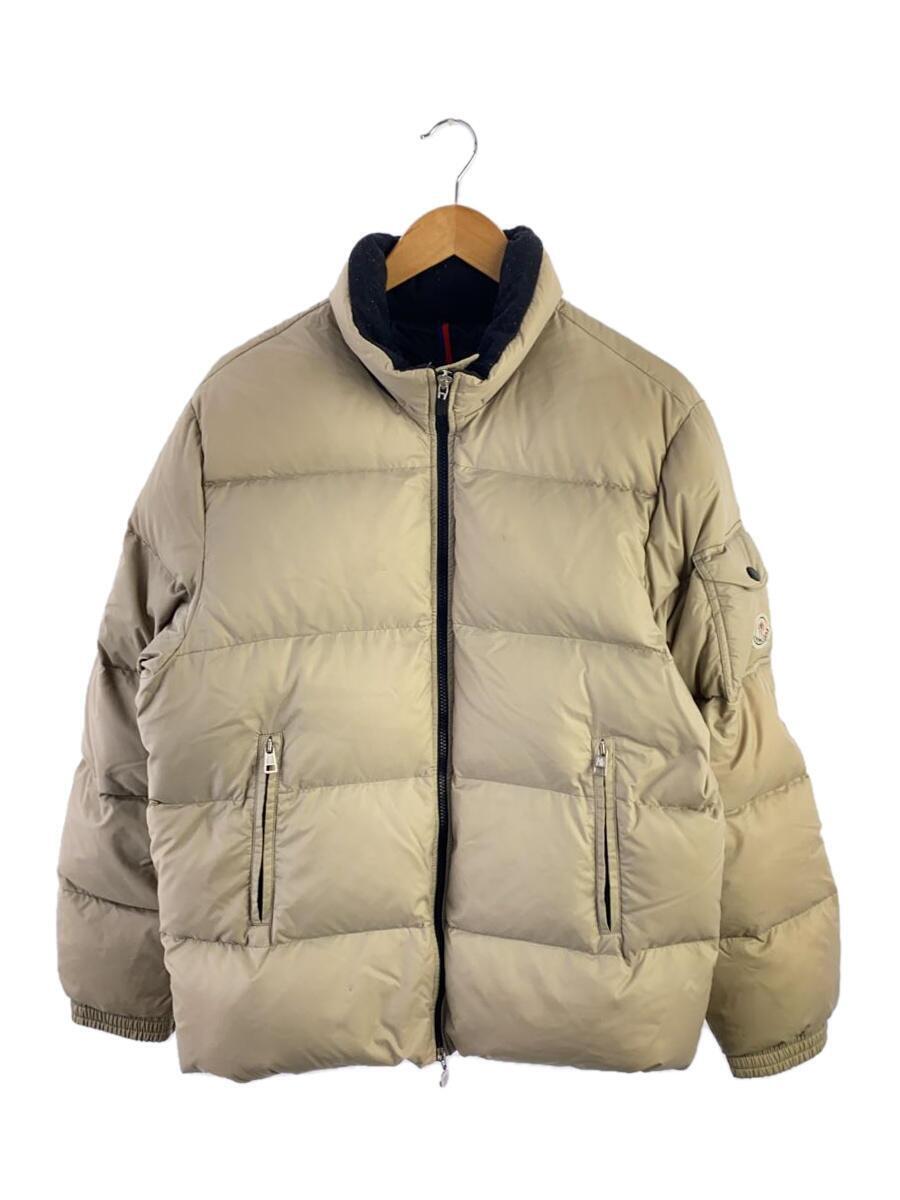 MONCLER◆ダウンジャケット/1/ナイロン/BEG/41311/50/68959_画像1