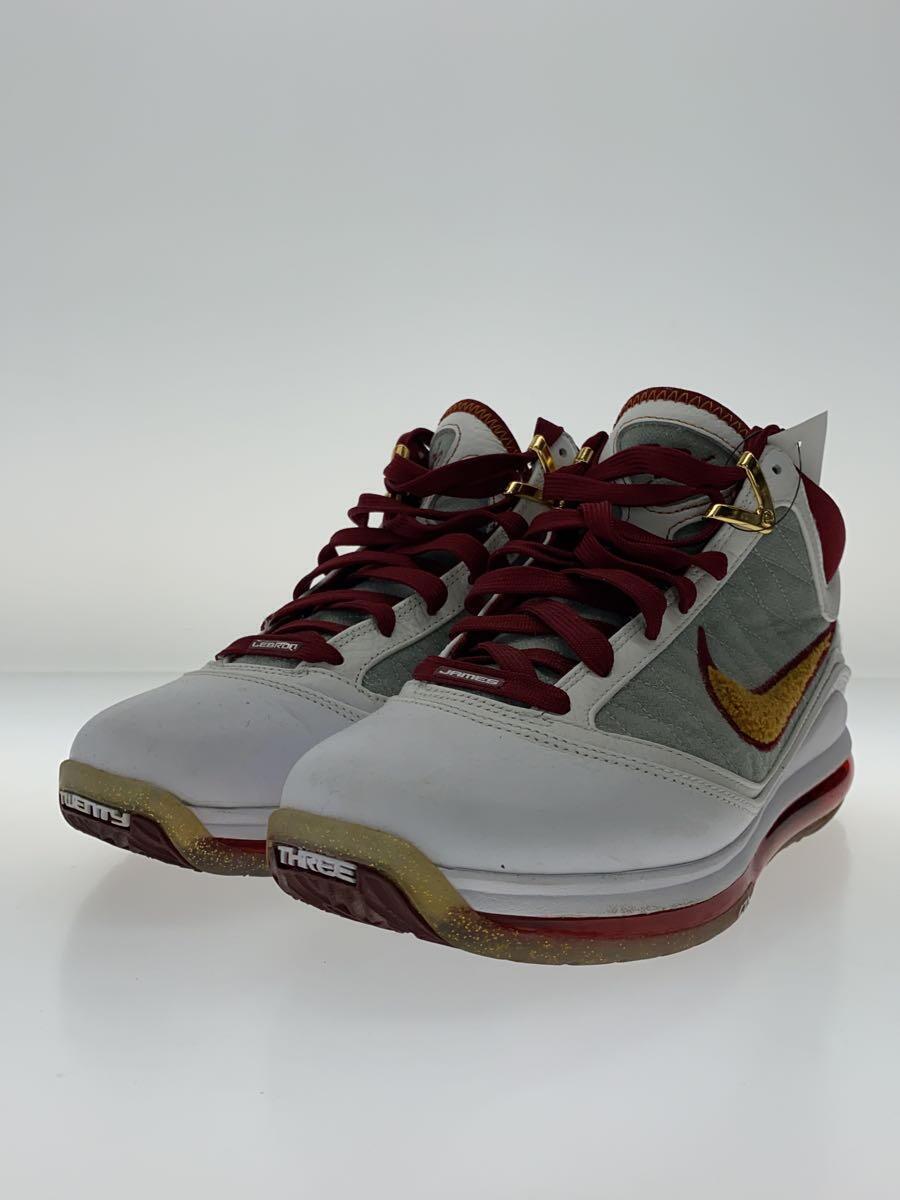 NIKE◆LEBRON VII QS_レブロン 7 QS/26cm/WHT/レザー_画像2