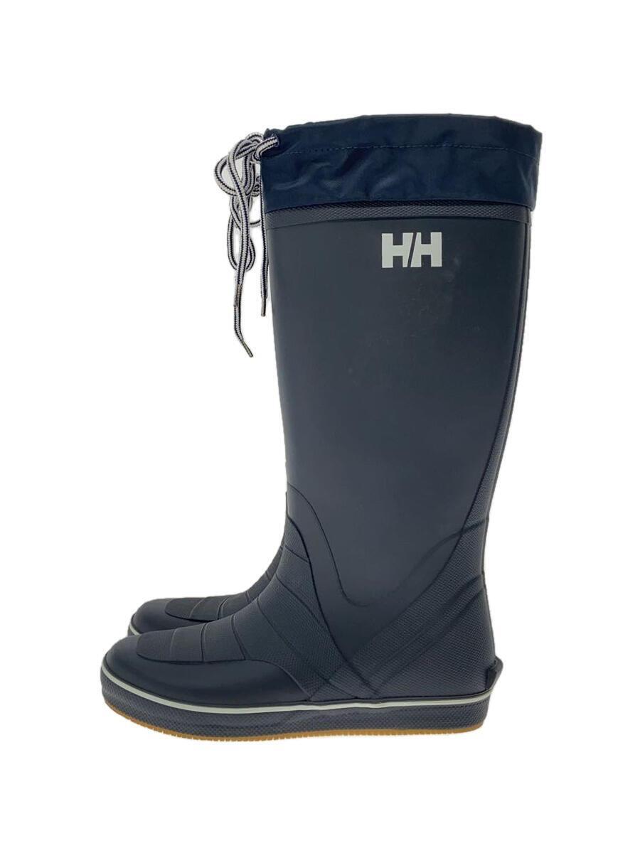 HELLY HANSEN◆hf91670/ヘリーデッキブーツレインブーツ/25.5cm/NVY_画像1