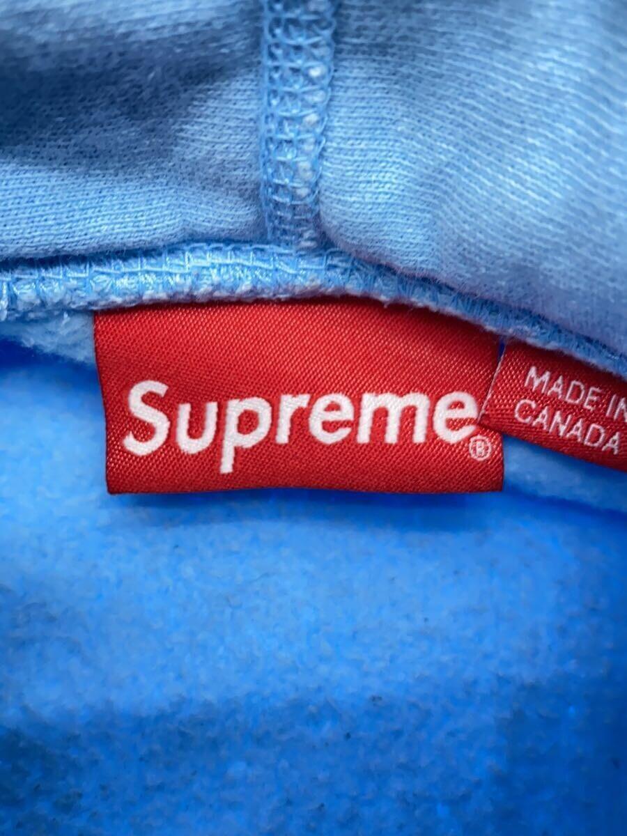 Supreme◆19AW/Bandana Box Logo Hooded Sweatshirt/パーカー/S/コットン/BLU/無_画像3