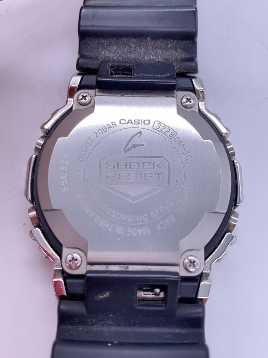 CASIO◆クォーツ腕時計・G-SHOCK/デジタル/BLK/BLK_画像5