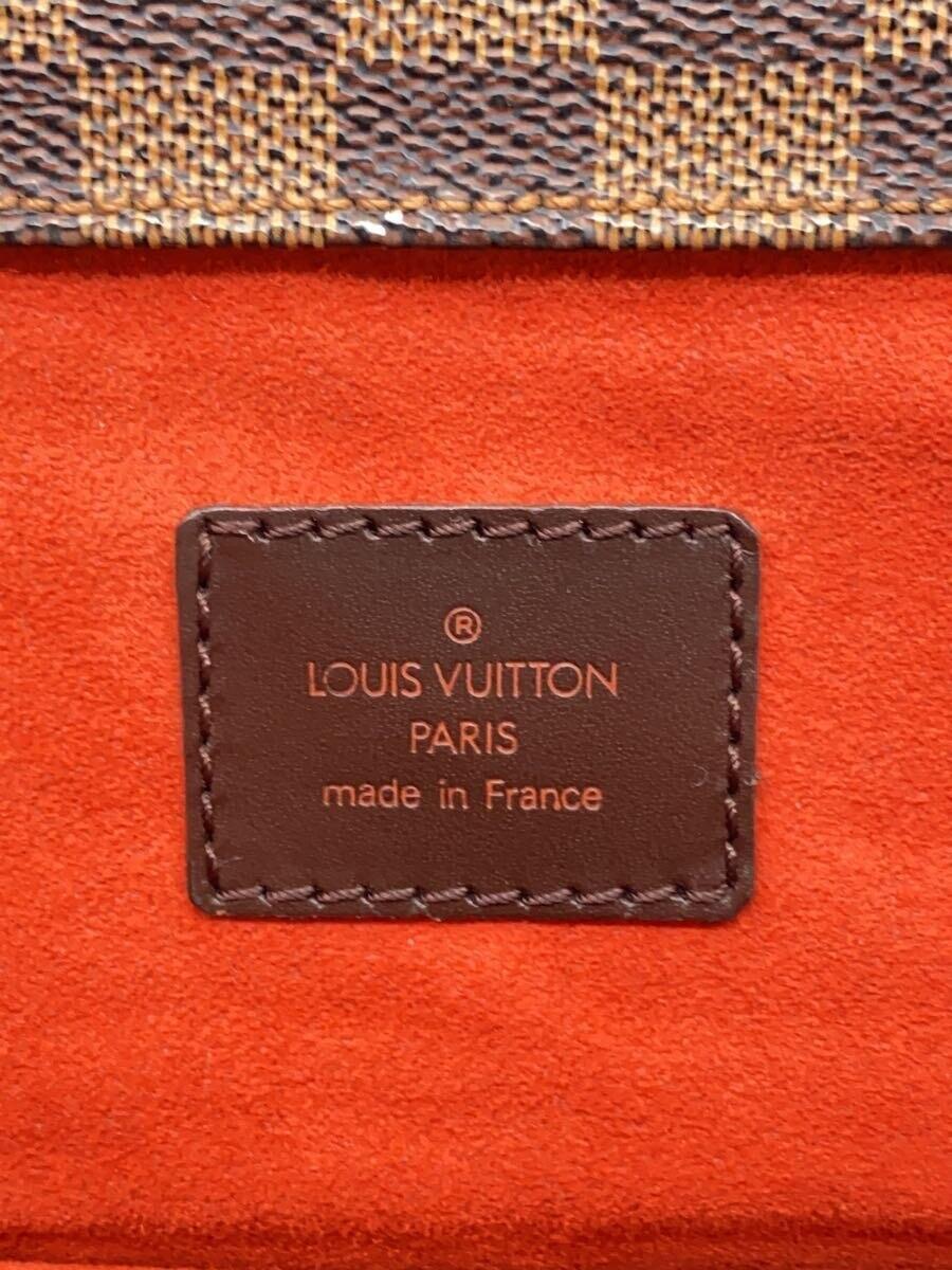 LOUIS VUITTON◆パリオリ_ダミエ・エベヌ_BRW/PVC/BRW_画像5