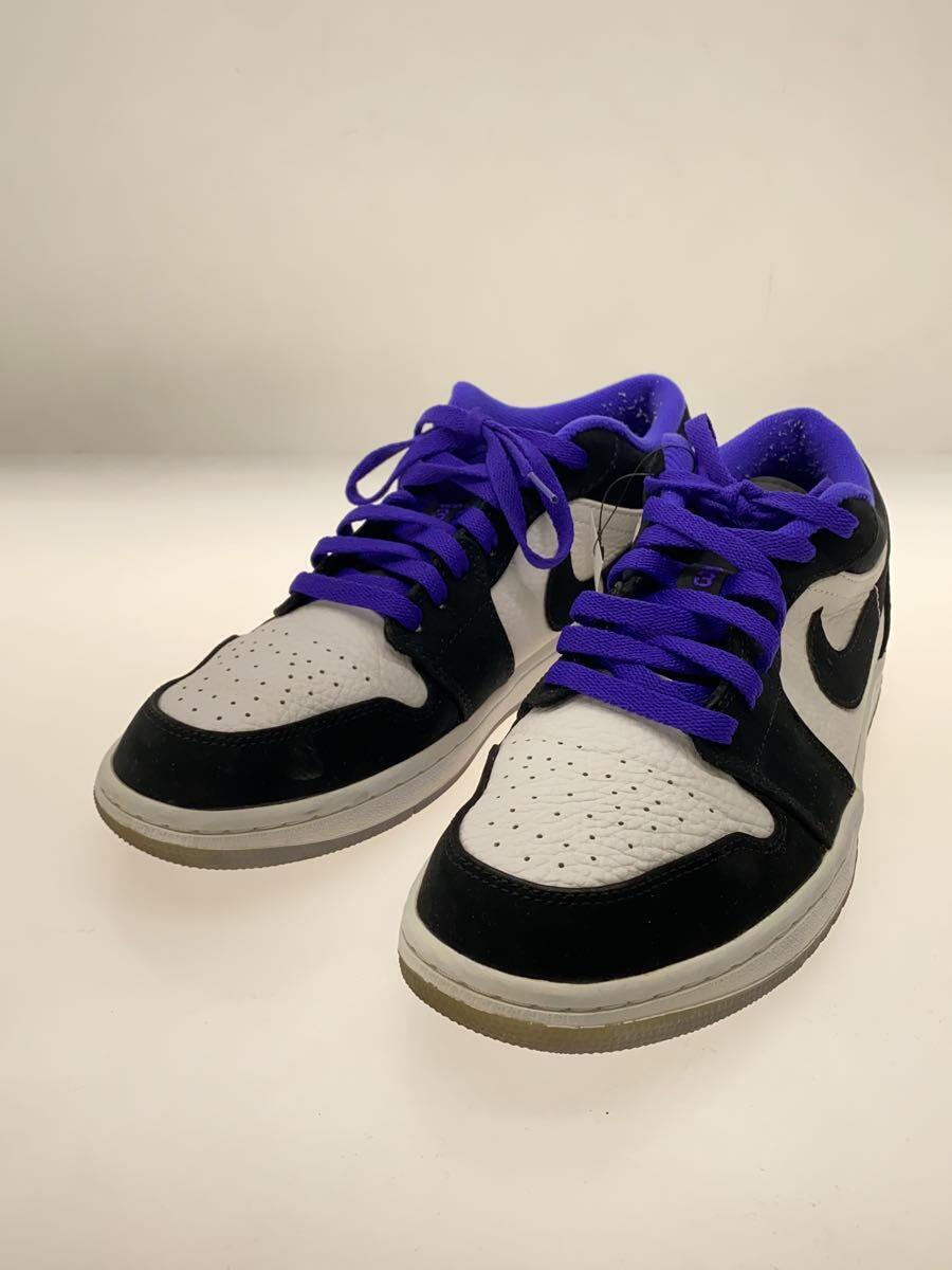 NIKE◆AIR JORDAN 1 LOW/エアジョーダンロー/ホワイト/553558-108/27cm/WHT_画像2