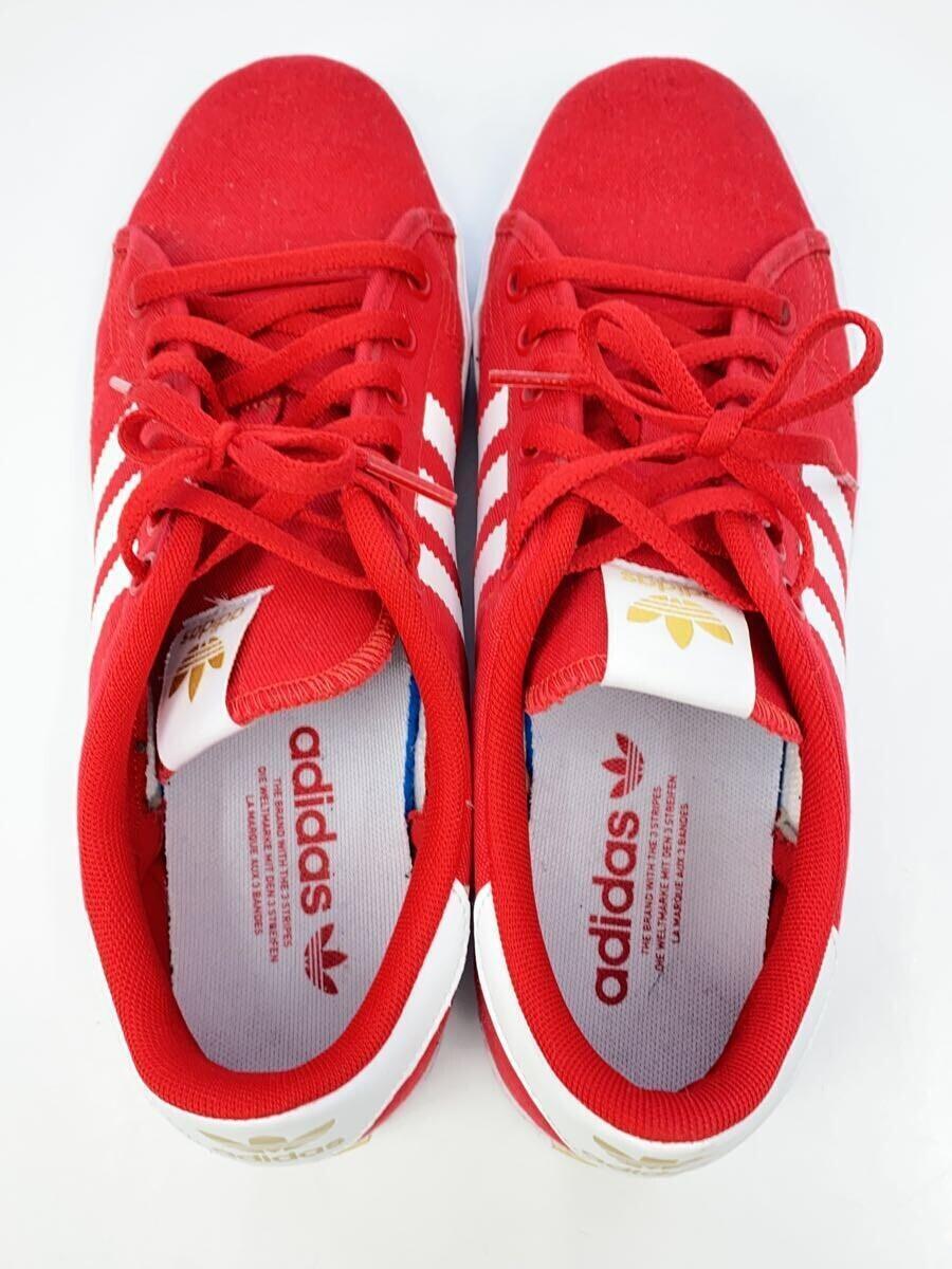 adidas◆ローカットスニーカー_FX0218/26.5cm/RED_画像3