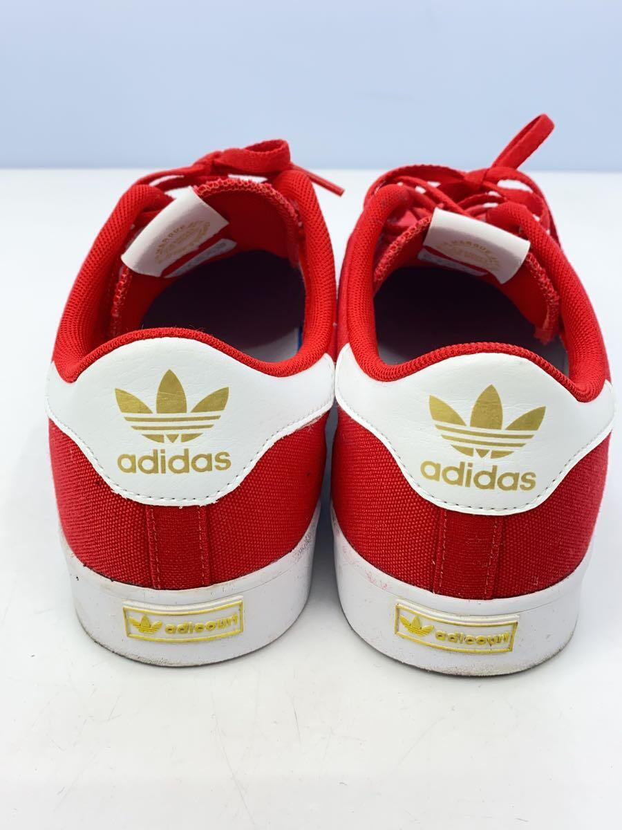 adidas◆ローカットスニーカー_FX0218/26.5cm/RED_画像6