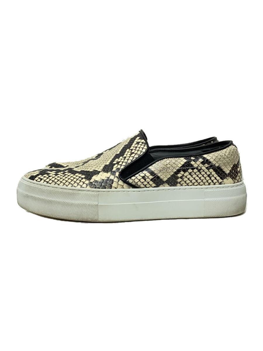 PELLICO* low cut sneakers /UK7.5/ python print slip-on shoes 