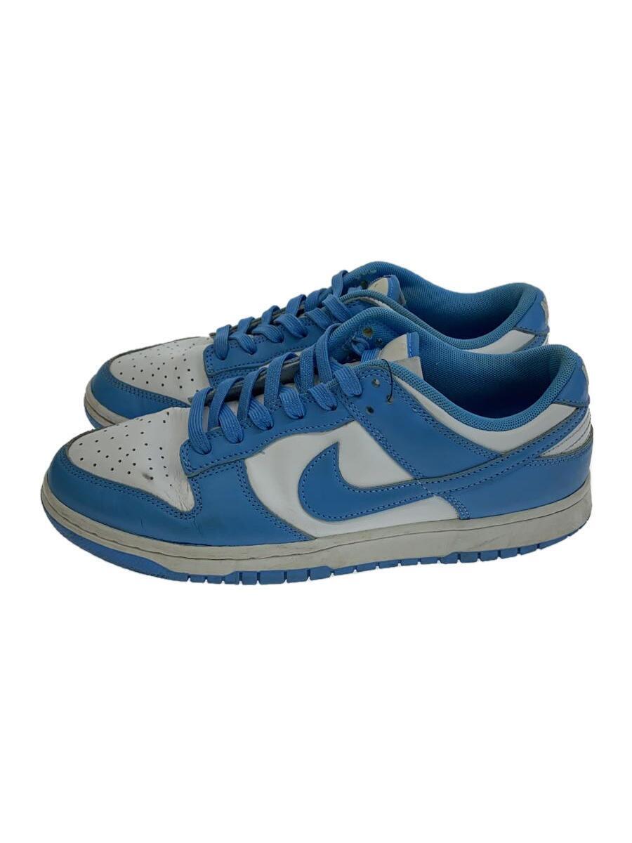 NIKE◆DUNK LOW RETRO/ダンクロー/ローカットスニーカー/27cm/ライトブルー/DD1391-102_画像1