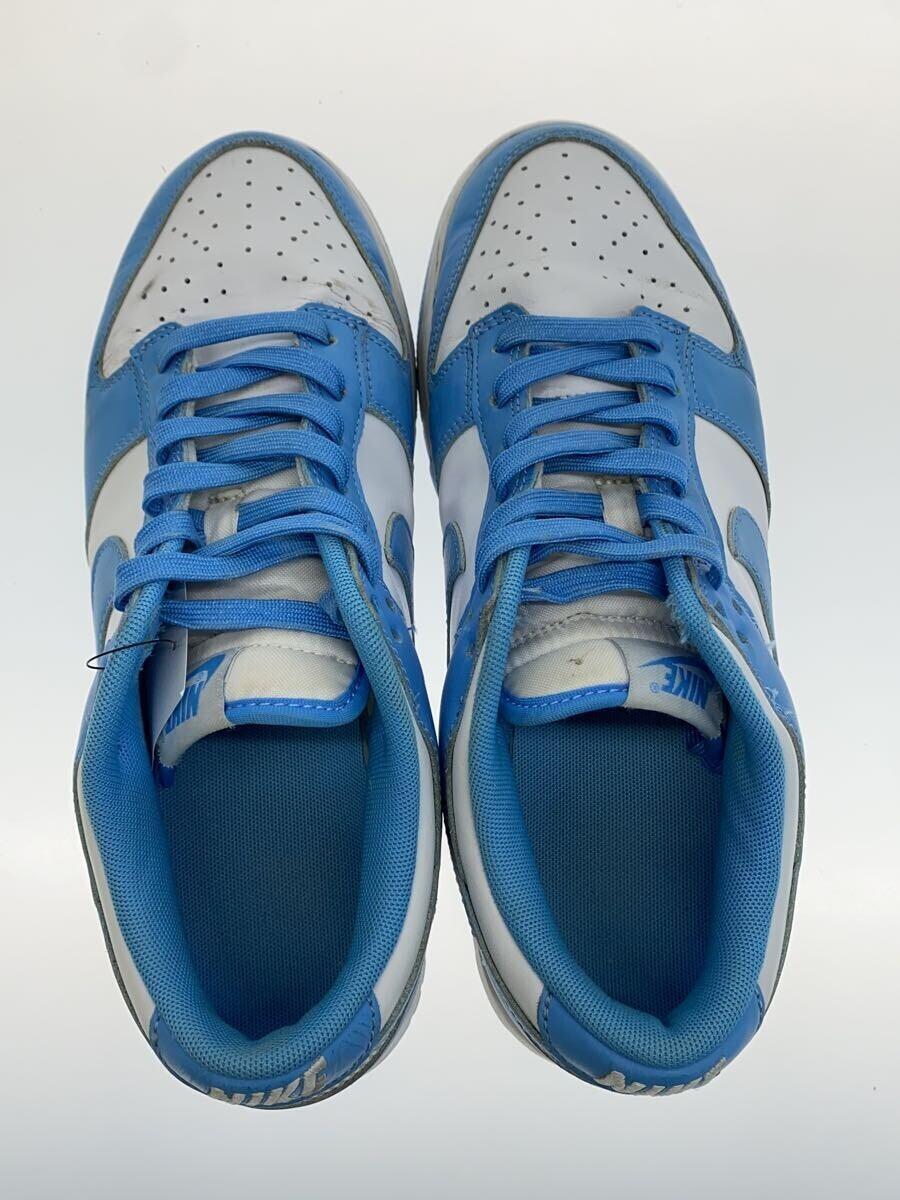 NIKE◆DUNK LOW RETRO/ダンクロー/ローカットスニーカー/27cm/ライトブルー/DD1391-102_画像3