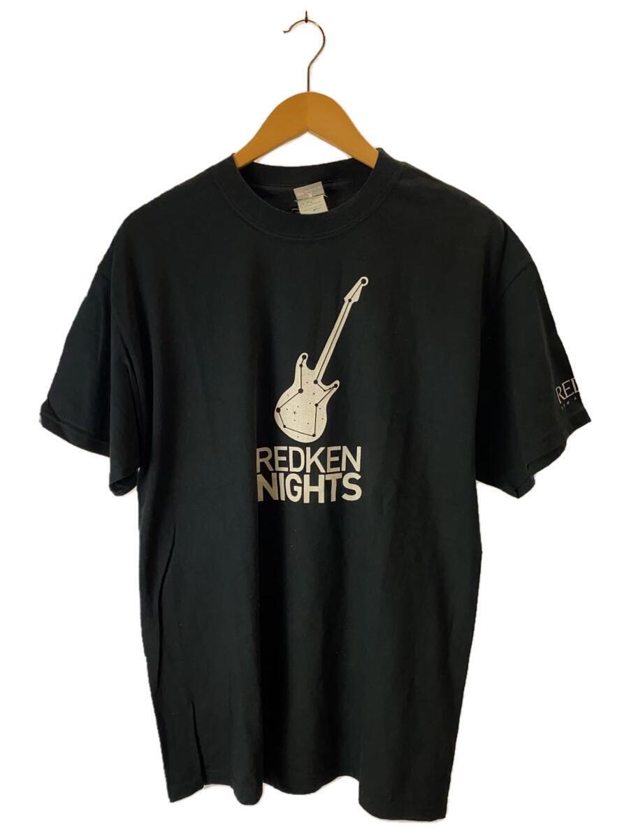 Hanes◆REDKEN NIGHTS/Tシャツ/L/コットン/BLK_画像1