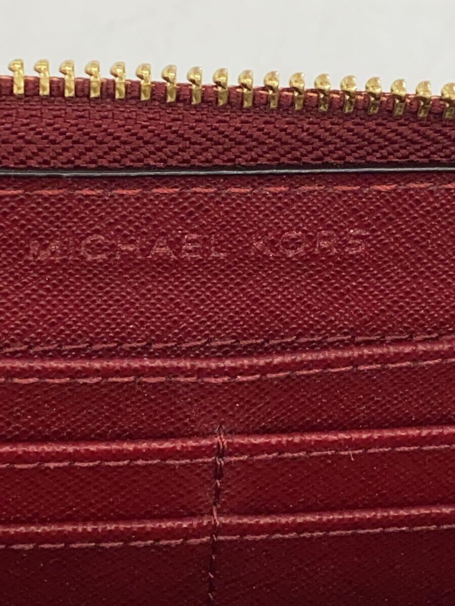 MICHAEL KORS◆長財布/-/BRD/無地/レディース/DL-1705_画像3