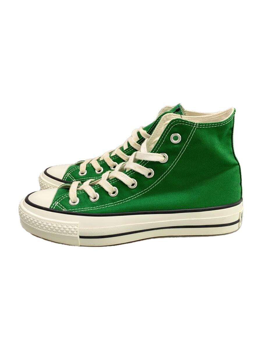 CONVERSE◆ハイカットスニーカー/24cm/GRN_画像1