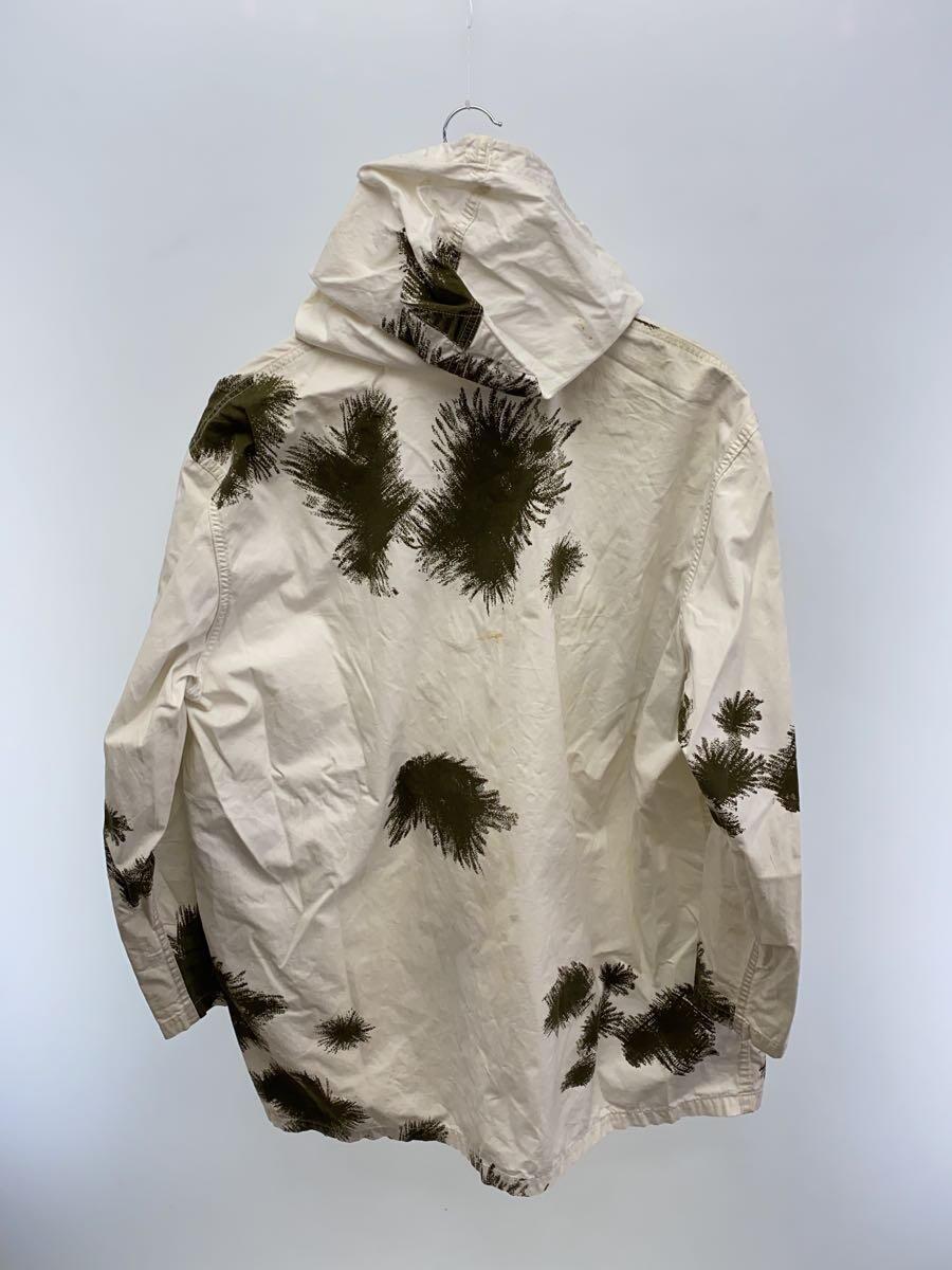 MILITARY◆German Military/Snow Camouflage Parka/ジャケット/コットン/WHT/総柄_画像2