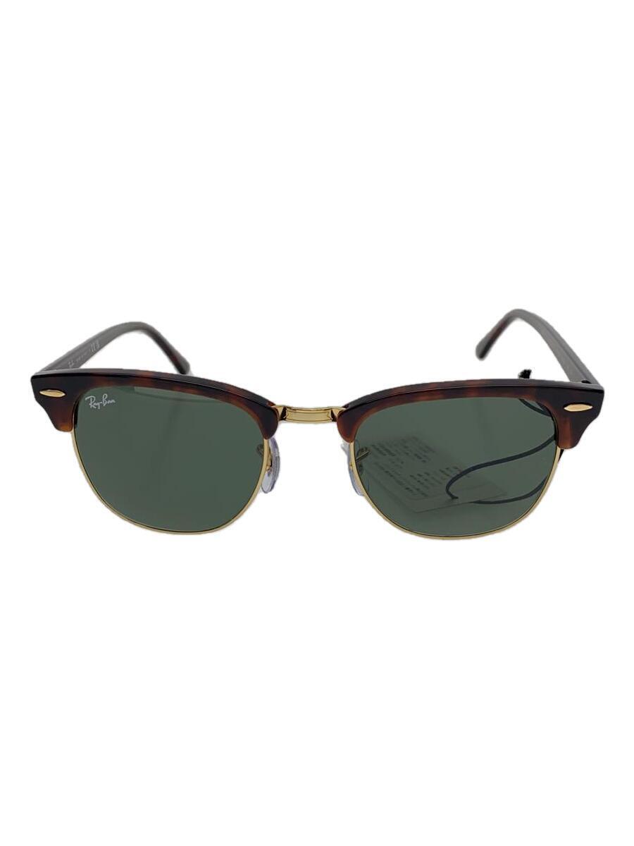 Ray-Ban◆サングラス/-/GLD/GRN/メンズ/RB3016_画像1