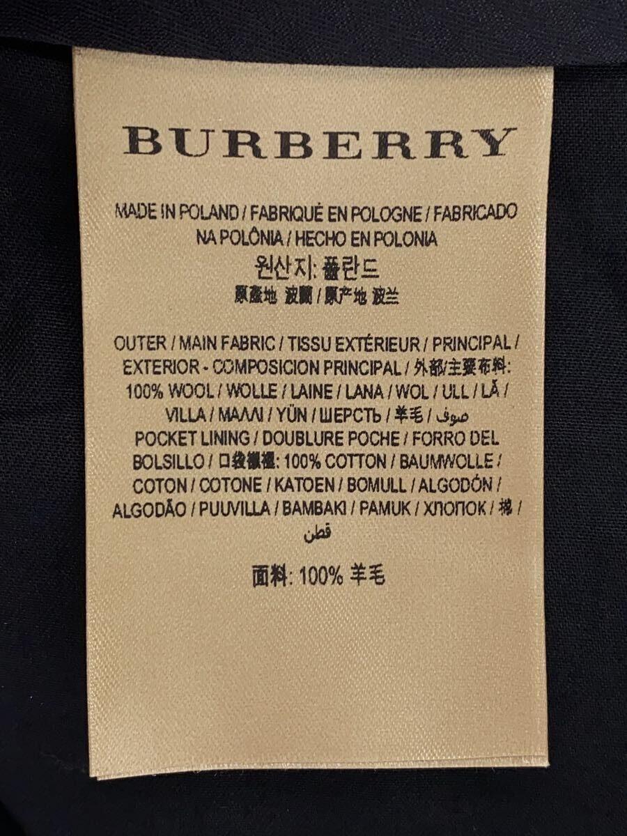 BURBERRY◆スラックスパンツ/40/ウール/BLK_画像5